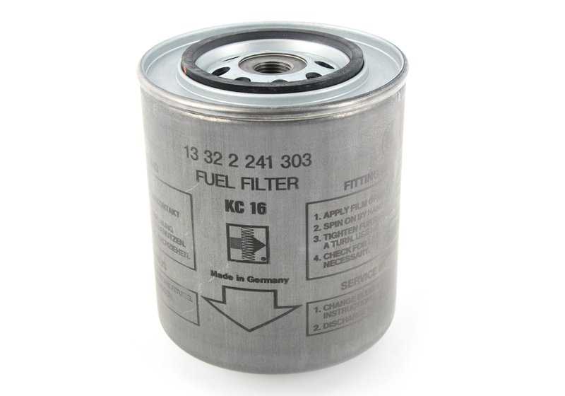 Filtro del carburante OEM 1332241303 per BMW E30, E28, E34. BMW originale BMW.