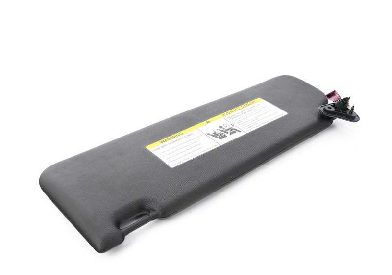 Parasol droit avec miroir OEM 51167252082 pour BMW E92, E93. BMW d'origine.