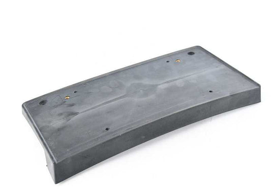 Soporte porta matrícula OEM 51118041183 para BMW E92, E93. Original BMW.
