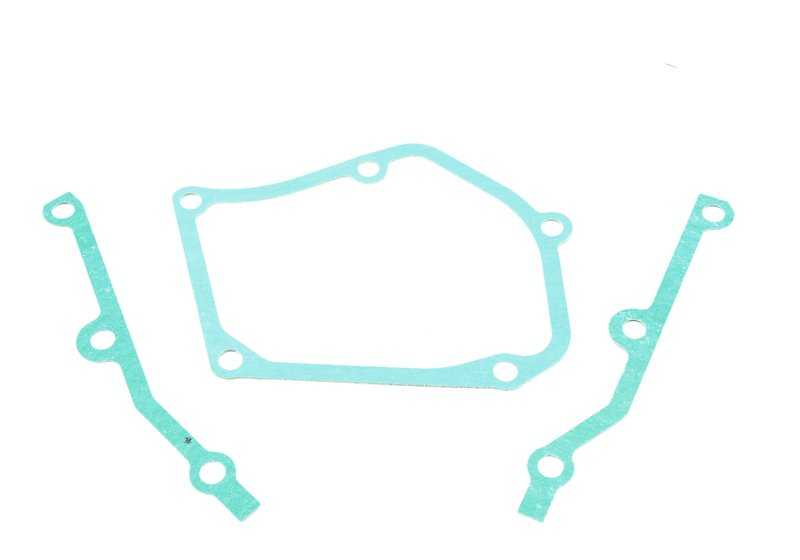 Juego de juntas para tapa cadena OEM 11141721919 para BMW E30 y E36. Repuesto original BMW, sin asbesto y apto para reparación del sistema de distribución.