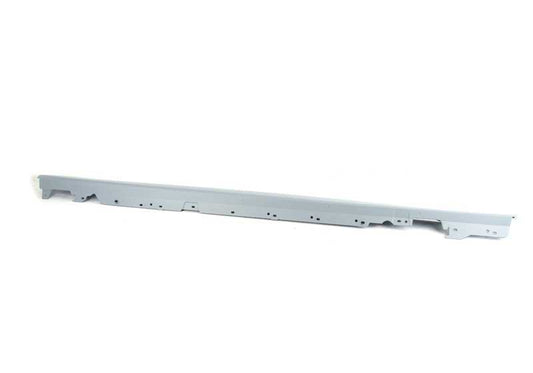 Primed right door sill trim for BMW 3 Series F34, F34N (OEM 51777371890). Original BMW