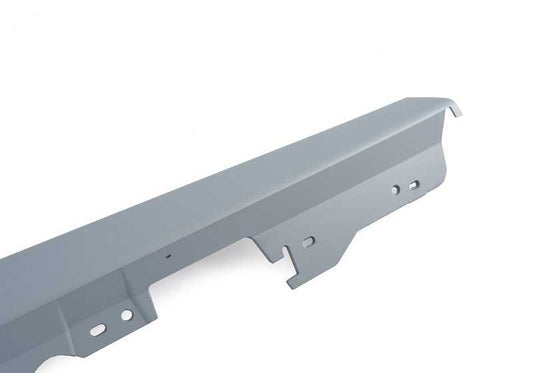 Primed right door sill trim for BMW 3 Series F34, F34N (OEM 51777371890). Original BMW