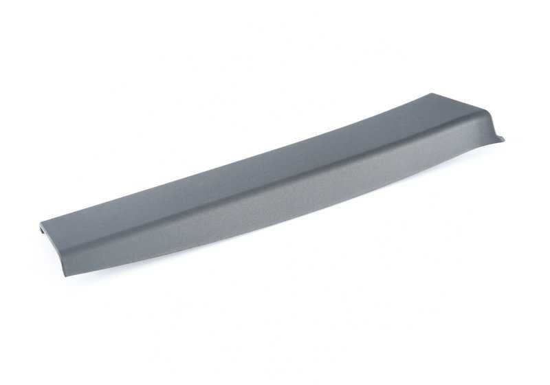 Moldura lateral derecha para cristal trasero OEM 51359141426 para BMW F01, F01N, F02, F02N, F04. Original BMW.