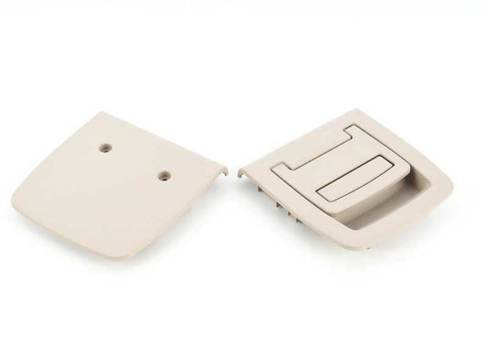 Empuñadura pavimento portaequipajes color OYSTER OEM 51477267483 para BMW Serie 5 F07, F11, X5 F15... y más. Original BMW.