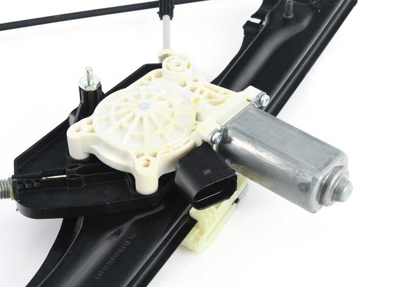Sistema de elevación de ventanas delantero para BMW X3 F25 (OEM 51357382135). Original BMW