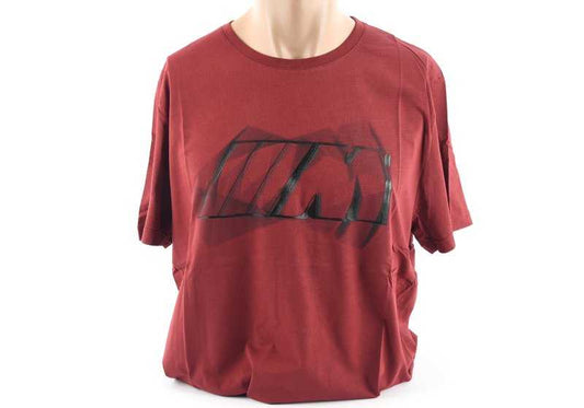 Camiseta M Logo burdeos talla XL para BMW. Válido para BMW. Original BMW.