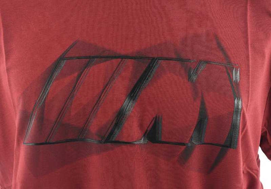 Camiseta M Logo burdeos talla XL para BMW. Válido para BMW. Original BMW.