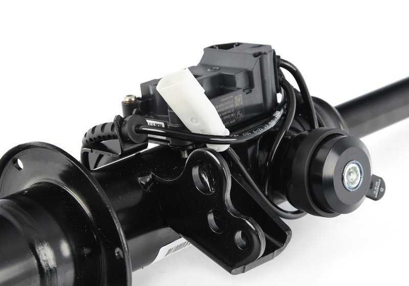Left front shock absorber OEM 37116863119 for BMW F10 and F11 (all compatible models). Original BMW.
