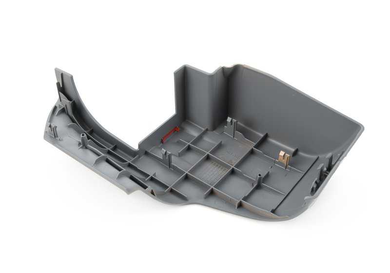 Tapa embellecedora izquierda OEM 51478256903 para BMW E46. Original BMW.