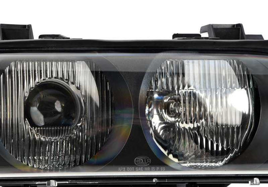 Faro delantero derecho con luz de xenón OEM 63128386560 para BMW E39. Original BMW.