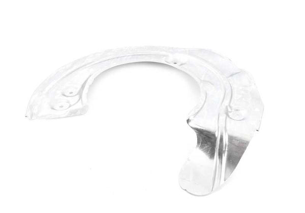 Protector de freno delantero derecho OEM 34106878312 para BMW G05, G06, G07, G12. Compatible con X5, X6, X7 y Serie 7. Pieza original BMW.