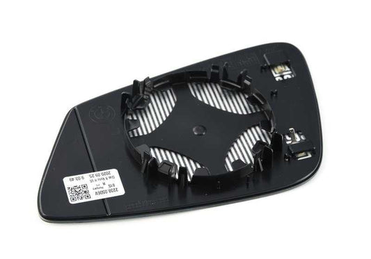 Cristal retrovisor derecho calefactable convexo OEM 51167461792 para BMW F39, G29. Recambio original BMW.