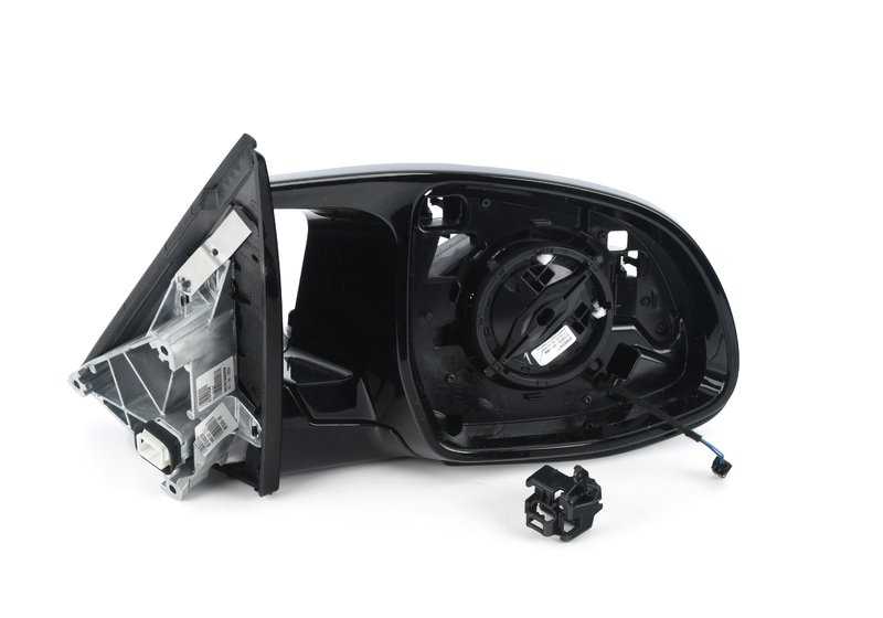Espejo retrovisor derecho calefactable con memoria OEM 51168078740 para BMW X3 F97 y G01 {M40d, M40i, M Competition}. Original BMW.