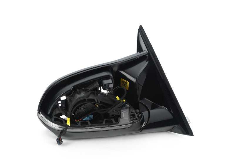 Espejo retrovisor derecho calefactable con memoria OEM 51168078740 para BMW X3 F97 y G01 {M40d, M40i, M Competition}. Original BMW.
