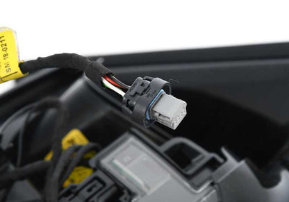 Espejo retrovisor derecho calefactable con memoria OEM 51168078740 para BMW X3 F97 y G01 {M40d, M40i, M Competition}. Original BMW.