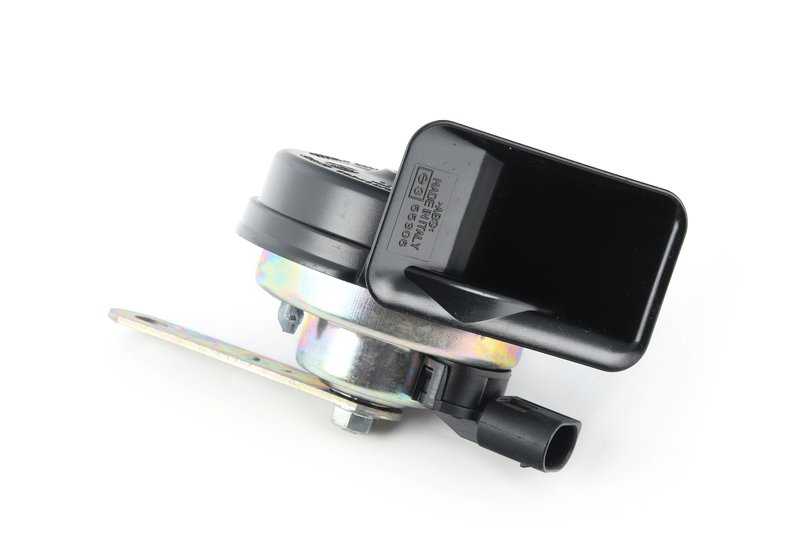 Claxon de tono grave OEM 61337191719 para BMW Z4 E89. Original BMW.