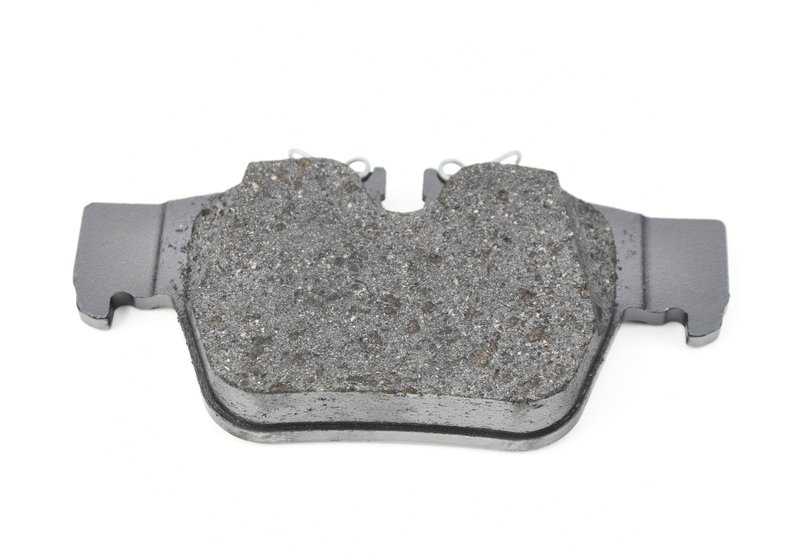 Juego de pastillas de freno traseras sin amianto OEM 34206885600 para BMW F40, F44, F39 y MINI F54, F60. Original BMW y MINI.