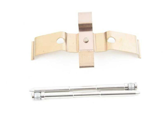 Alloggiamento del morsetto del freno antracite sinistro per la BMW 2 F87N (OEM 34218091281). BMW originale.