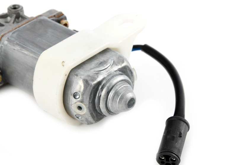 Motor de elevalunas derecho OEM 51331369248 para BMW E12, E28, E23. Original BMW.