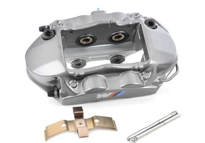 Pinza de freno trasera derecha OEM 34218091282 para BMW F87, F87N. Acabado en color antracita. Original BMW.