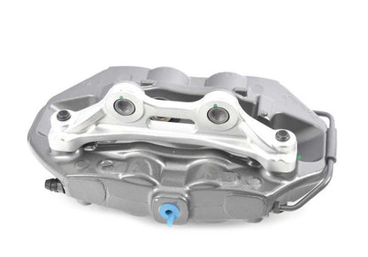 Pinza de freno trasera derecha OEM 34218091282 para BMW F87, F87N. Acabado en color antracita. Original BMW.