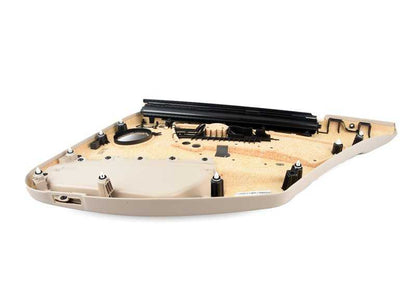 Panel de puerta de cuero trasero izquierdo OEM 51427281109 para BMW F30, F31. Original BMW.
