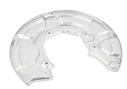 Rear Left Brake Guard OEM 34206880473 for BMW G12, G05, F95, G06, F96, G07. Original BMW.