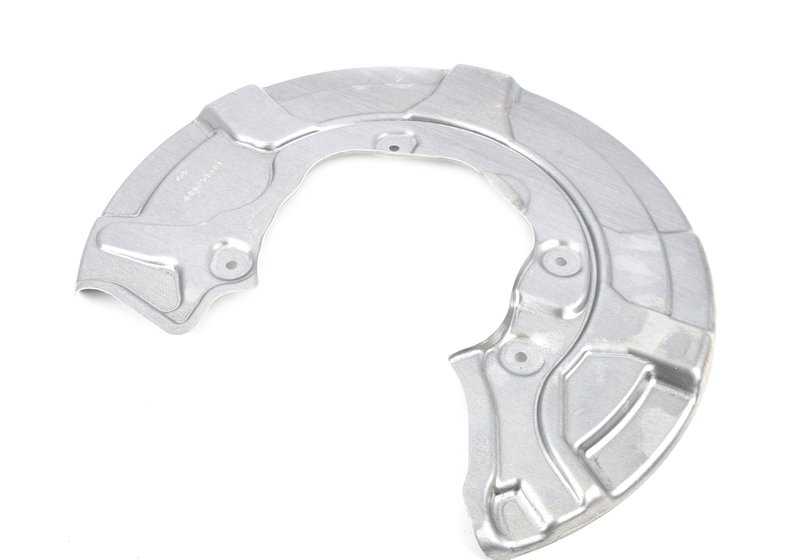 Protector de freno trasero derecho OEM 34206880474 para BMW G12, G05, G05N, F95, F95N, G06, G06N, F96, F96N, G07, G07N. Pieza original BMW.