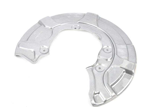 Protector de freno trasero derecho OEM 34206880474 para BMW G12, G05, G05N, F95, F95N, G06, G06N, F96, F96N, G07, G07N. Pieza original BMW.