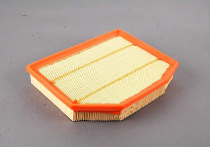Filtro de aire motor OEM 13717542545 para BMW E83, E85, E86. Repuesto original BMW.