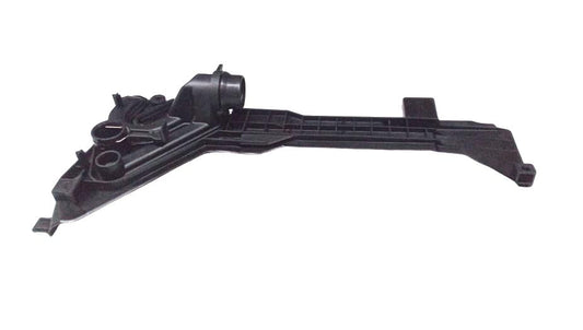 Plaque d'assemblage OEM 17111436251 pour BMW E46 et Z4 E85 / E86. Pièce BMW d'origine, partie du système de réservoir liquide de changement automatique. Convient uniquement à la substitution professionnelle.