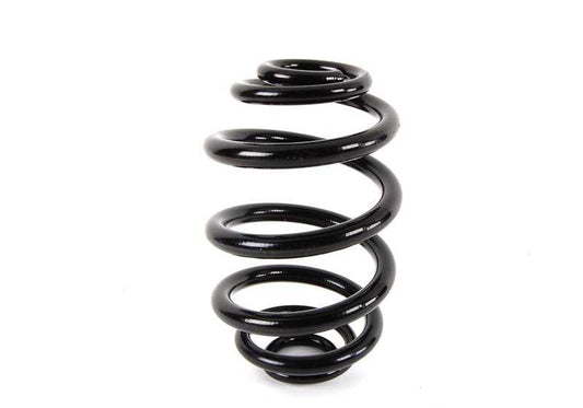 Resorte trasero OEM 33536775572 para BMW E60, E61, F07, F10, F11. Compatible con suspensión trasera de diversos modelos. Pieza original BMW.