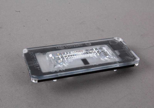 Cristal dispersor alumbrado matrícula OEM 51132756227 para MINI R56, R56 LCI, Cabrio R57, R57 LCI, Coupé R58, Roadster R59. Original MINI.
