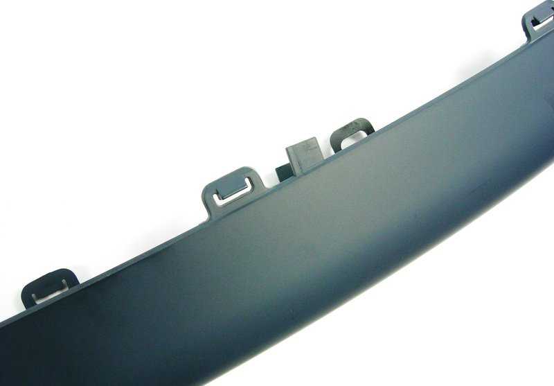 Listón central del parachoques delantero imprimado OEM 51117893048 para BMW E39. Original BMW.