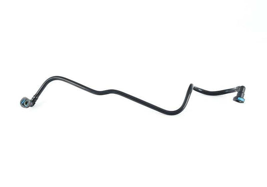 Tubería de retorno de combustible OEM 16127207422 para BMW E70, F15, E71. Compatible con modelos X5 3.5d, xDrive30d, xDrive35d y X6 xDrive30d. Original BMW.