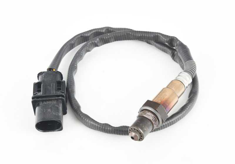 Sonda lambda (sensor de oxígeno) OEM 11787561410 para BMW E81, E87, E88, E90, E91, E60, E61, E63, E64, E65, E66, E70. Compatible con motores N45 y N46. Longitud cable 680mm. Original BMW.