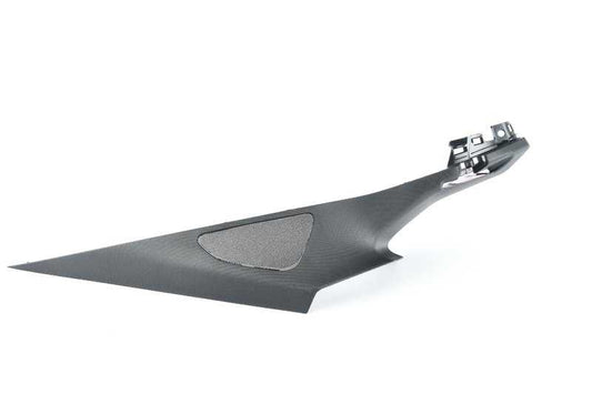 Embellecedor derecho pilar D OEM 51437850588 para BMW X6 F16 y F86. Color negro. Recambio original BMW.
