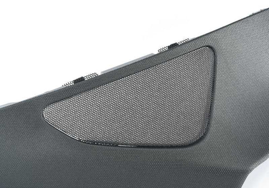 Embellecedor derecho pilar D OEM 51437850588 para BMW X6 F16 y F86. Color negro. Recambio original BMW.