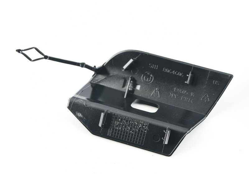 Tapa para gancho de remolque pintada OEM 51118064606 para BMW G01, G02. Original BMW.