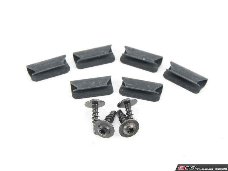 Conjunto de pára-lamas dianteiros (2 unidades) pretos OEM 82162338565 para MINI F56, F56 BEV, F56 LCI, F56 BEV LCI, MINI Cabrio F57, F57 LCI. MINI originais.