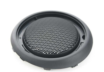 Rejilla altavoz puerta izquierda OEM 51437365715 para MINI F56 (Cooper, Cooper S, Cooper D, One). Color Carbon Black. Original MINI.