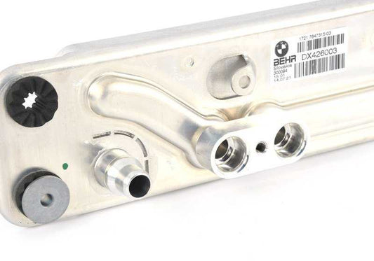 Intercambiador de calor OEM 17217647315 para BMW X5 E70, F15, X6 E71, F16 y más. Original BMW.