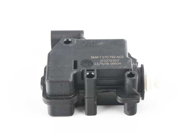 Mecanismo de accionamiento tapa combustible OEM 67117270792 para BMW F20, F21, F22, F23, F87, F30, F31, F34, F80, F36, F15, F85. Original BMW.