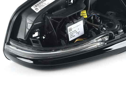 Heated exterior rear view mirror with memory right for BMW F39 (OEM 51167420322). Original BMW.