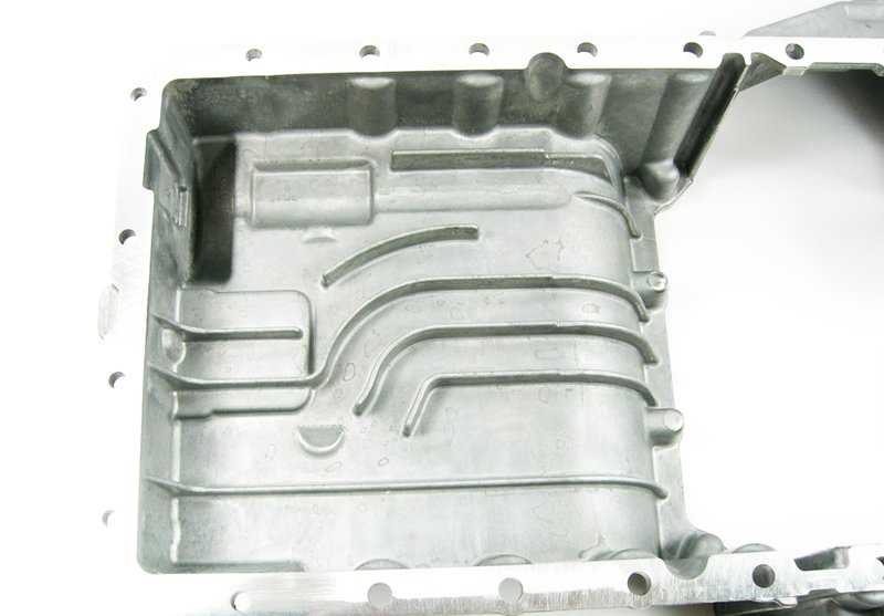 Parte Superior del Cárter de Aceite para BMW Serie 5 E60, E61, Serie 6 E63, E64, Serie 7 E65, E66 (OEM 11137589687). Original BMW
