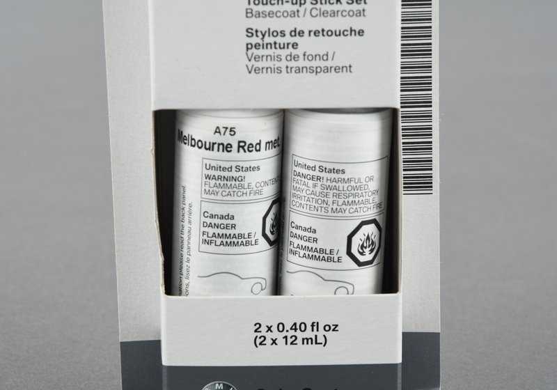 Pintura retoque color Rojo Melbourne metalizado OEM 51910427997 para BMW {E81,E82,E87,E88,E90,E91,E92,E93,F10,F11,F20,F21,F30,F31,F32,F33,F34,F36,G30,G31,X1,X3,X4,X5,X6,Z4}. Original BMW.