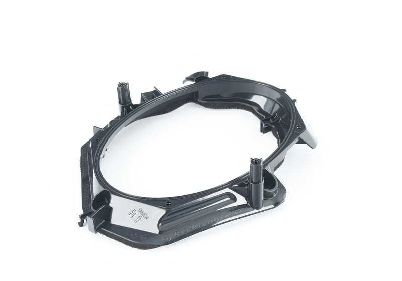Adaptador soporte altavoz derecho OEM 65139283790 para BMW I01 e I01N. Pieza original BMW.
