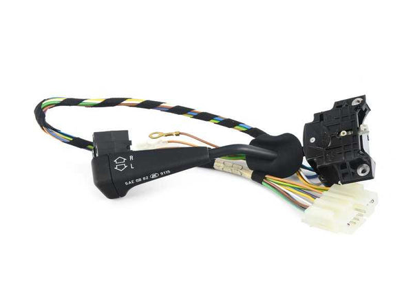 Interruptor de intermitentes, luces de cruce y largas OEM 61311372296 para BMW E23. Original BMW.