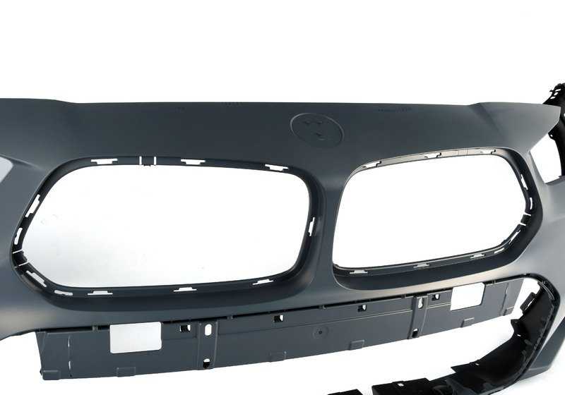 Revestimiento de parachoques frontal imprimado para BMW X2 F39 (OEM 51118083795). Original BMW