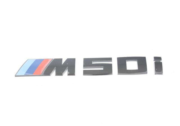 Emblema trasero "X7" OEM 51142472845 para BMW G07. Original BMW.